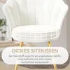 Hawthyhome Chaise de salon en velours Chaise de cuisine Voir les images du produit 4