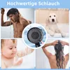 ZMH Duschkopf Schwarz Shower mit 1,5 m Schlauch Produktbild-Vorschau 3
