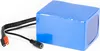 A blue battery pack with attached cables and connectors is shown against a white background. Anteprima dell’immagine prodotto