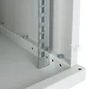 10 Zoll Serverschrank mit 9 Höheneinheiten von HMF mit 300 mm Tiefe in Lichtgrau Produktbild-Vorschau