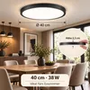 38W 40CM Lampa Sufitowa Led Czarna Ściemnialna 3 Podgląd zdjęcia produktu 2