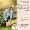 Floranica Zahradní palisáda dřevěná 20 x 200 cm, Přírodní – Náhled obrázku produktu 5