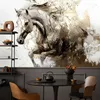Fototapeta z netkané textilie HORSE betonová abstrakce 3D Náhled obrázku produktu 4