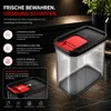 Schüttdosen 8er Set Vorratsdosen Lebensmittelbehälter Produktbild-Vorschau 8