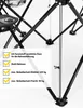 KIRKJUBØUR® 5er-Set Campingstühle mit Tisch – klappbare Produktbild-Vorschau 7