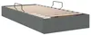 vidaXL Coffret de lit avec rangement, gris foncé, 90 x 200 Voir les images du produit 5