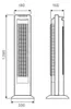 CASAFAN Airos Eco Tower SW Turmventilator Schwarz mit Produktbild-Vorschau 10