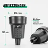 ABSINA Schutzkontakt Kupplung mit Knickschutz - Gummi Produktbild-Vorschau 4