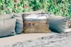 MuchoWow® Outdoor Kissen - Schottische Hochlandrind - Nebel Produktbild-Vorschau 2