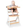 Kinderkraft Coussin pour chaise haute ENOCK gris Voir les images du produit 9