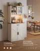 VASAGLE Sideboard mit Beleuchtung und Ladestation, Produktbild-Vorschau 9