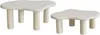 2er-set couchtisch olao elfenbein 100x60cm  - Atmosphera Produktbild-Vorschau 1