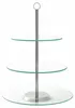3-stöckige Glas-Etagere für Gebäck, Torten und Obst, Produktbild-Vorschau 3
