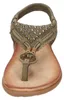 Sportliche Sandalette bis 30mm Sohlenhöhe K3527-1-GR Produktbild-Vorschau 7