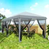 Outsunny Tonnelle pliante tonnelle de jardin extšŠrieure Voir les images du produit 9