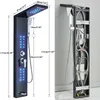 Edelstahl Duschpaneel LED Duschsäule set Regendusche Produktbild-Vorschau 2