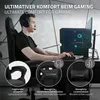 ML-Design Gaming Stuhl mit Fußstütze, Schwarz aus Produktbild-Vorschau 3