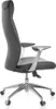 Chaise de bureau en cuir véritable noir Chaise de bureau Voir les images du produit 20