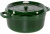Staub La Cocotte 24cm rund Basilikum-Grün, Gusseisen Produktbild-Vorschau 8