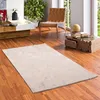 Luxus Super Soft Fellteppich Plush Beige, Größe:90x160 cm Produktbild-Vorschau 1