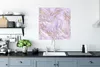 MuchoWow® Poster Marmor - Flieder - Gold 75x75 cm - Wand Produktbild-Vorschau 3