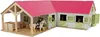 Kids Globe 610210 Stáj pro koně dřevěná 1:24 68 x 77 x 27 Náhled obrázku produktu 1