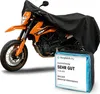 WALSER Motorrad Abdeckplane L, Abdeckplane wasserdicht, Produktbild-Vorschau 1