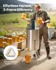 SucceBuy Elektrický medomet se 3 rámy pro efektivní Náhled obrázku produktu 2