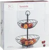 Secret de Gourmet Obstschale Obstkorb - Metall - 27x39 cm Produktbild-Vorschau 6