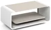 Couchtisch 100 x 50 cm mit Schwebender Ablage in Kaschmir – Produktbild-Vorschau 2