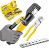 TEENO Pince à sertir hydraulique 10T et coupe-câble – 12 à Voir les images du produit 1