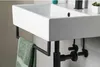 Accessori Sapho - Porta asciugamani frontale per lavabo, Anteprima dell’immagine prodotto 2
