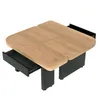 Moderner Couchtisch mit LED, umweltfreundliches Holz, Produktbild-Vorschau 15