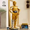 LEGO Star Wars C-3PO B, baubarer Droide, Modell zum Produktbild-Vorschau 3
