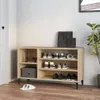 vidaXL Regál na topánky Sonoma dub 102x36x60 cm odvodený Náhľad obrázku produktu 2