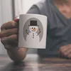 Schneemann im Schnee Kaffeebecher Weihnachten Advent Kind Produktbild-Vorschau 2