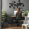Mappamondo con orologio RD0877, nero Anteprima dell’immagine prodotto 3