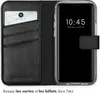 Selencia Bibliothèque en cuir véritable pour l'Apple iPhone Voir les images du produit 3
