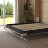 Skříňová postel s čalouněným rámem M1 180x200 Vertical Náhled obrázku produktu 5