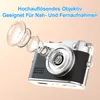 Minidigitalkamera Vintage Schwarz,1080P FHD Kleine Retro Produktbild-Vorschau 4