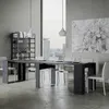 ITAMOBY - Konsola rozkładana 90x48/296 cm Venus Antracytowy Podgląd zdjęcia produktu 8