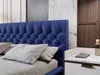 GRAINGOLD Glamour Chesterfield posteľ 180x200 cm Velutto - Náhľad obrázku produktu 4