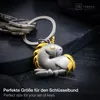 FABACH Einhorn Schlüsselanhänger Sleepy - Schlafendes Produktbild-Vorschau 4