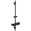 Duschstange Edelstahl mit Ablage, 90cm höhenverstellbar, Produktbild-Vorschau 1