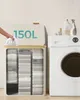 SONGMICS Koš na prádlo s víkem, 150 l, vyjímatelný sáček na Náhled obrázku produktu 2