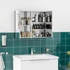 Armadietto a specchio kleankin, pensile, mobile da bagno a Anteprima dell’immagine prodotto 11