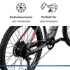 Zündapp Z808 E-Mountainbike 27,5 Zoll grau/rot 50 cm Produktbild-Vorschau 5
