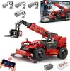 Reobrix 22020 Teleskoplader Klemmbaustein RC Baufahrzeug Produktbild-Vorschau 6