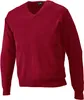 James & Nicholson Herrenpullover, BW, Gr. L,bordeaux Produktbild-Vorschau 2