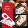 HGMD Eierschneider 2 in 1 - Weiß - Edelstahl - Produktbild-Vorschau 2